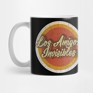 circle vintage Los Amigos Invisibles Mug